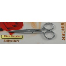 5" Serrated Embroidery Scissors Sharp Points