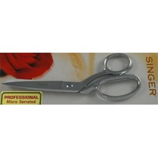8" Singer Scissors, bent with Serrated Edge 